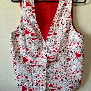101 Dalmatians Heart Print Vest